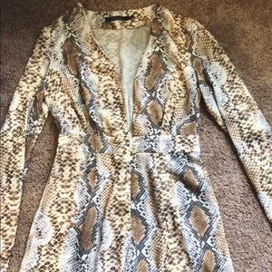 Snake Print Romper